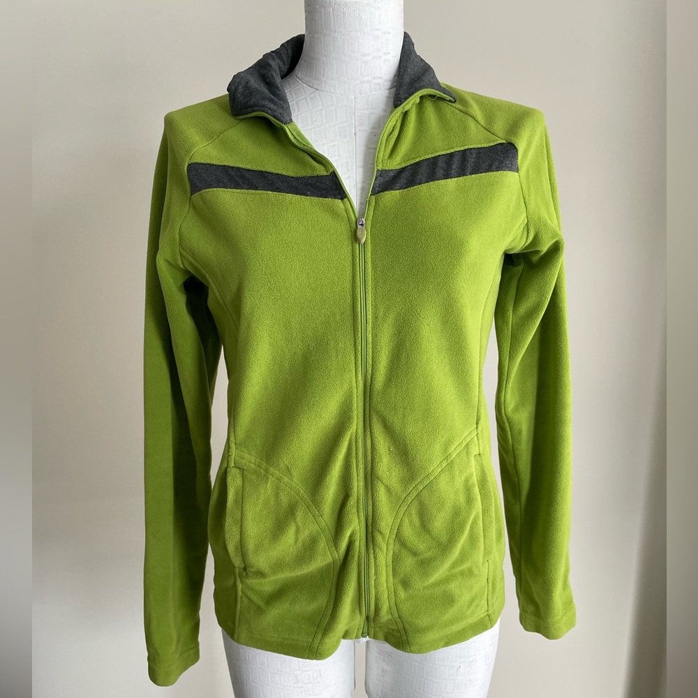 Danskin Lime Green Utility Jacket